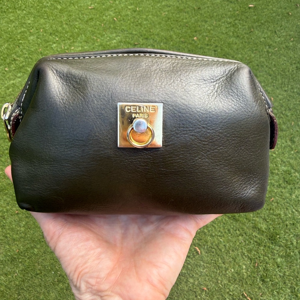 CELINE. Cosmetic pouch